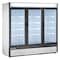 Maxx Cold Freezer 72 cu.ft., Triple Door, Commercial Merchandiser, White/Glass MXM3-72F - alternate 1